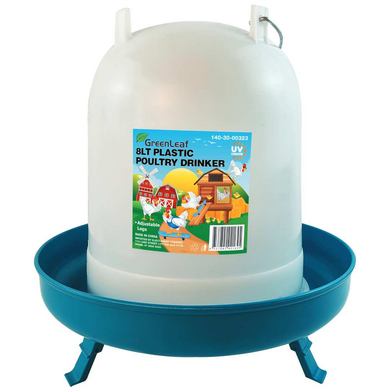 GreenLeaf Plastic Poultry Drinker