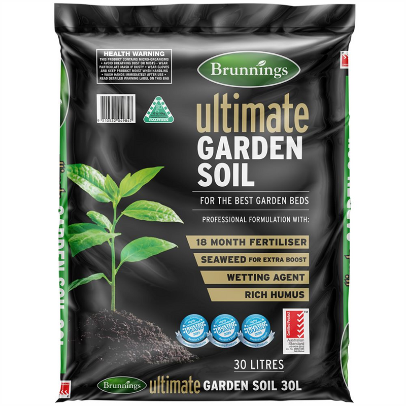 Brunnings Ultimate Garden Soil 30L