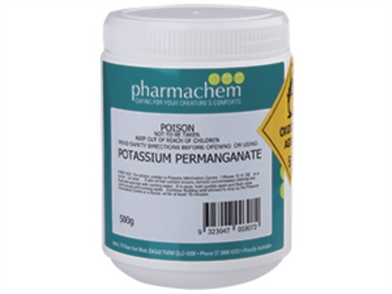 Pharmachem Potassium Permanganate (Condes Crystals) 500g