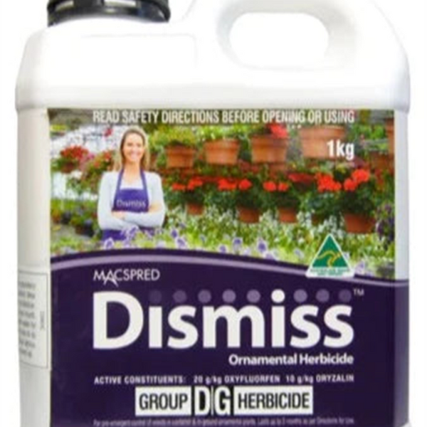 dismiss herbicide active ingredient Macspred Dismiss Ornamental Herbicide
