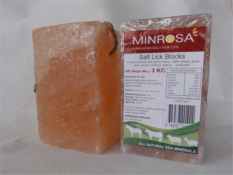 Minrosa Salt Lick For Horses