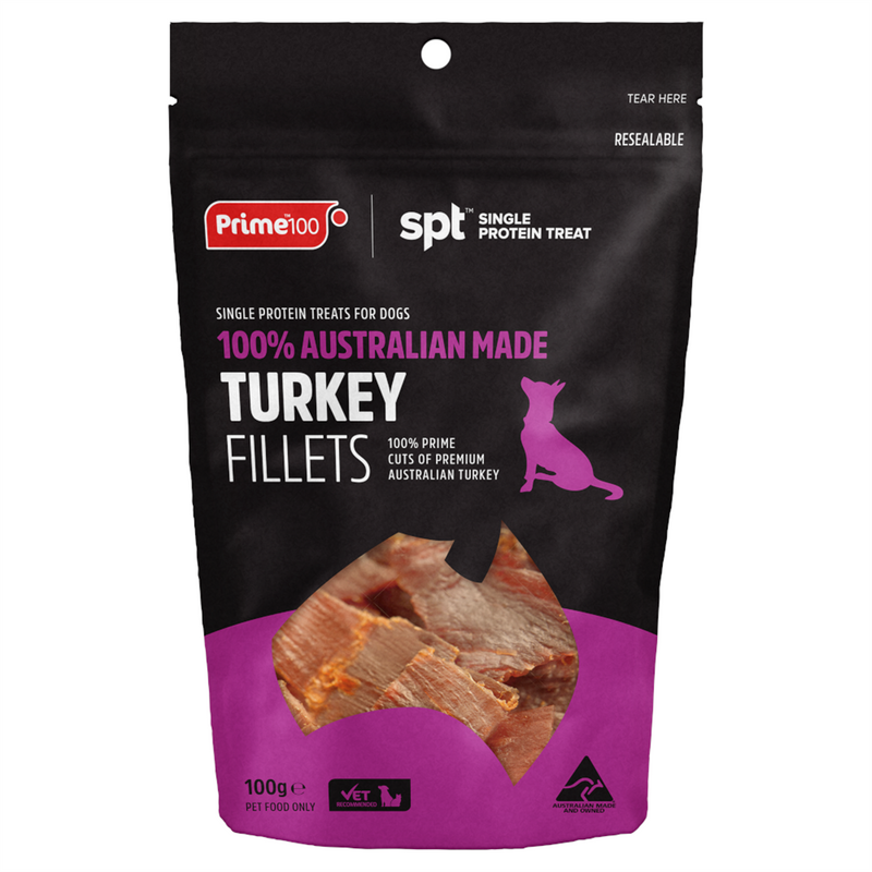 Prime100 Turkey Fillet Dog Treats