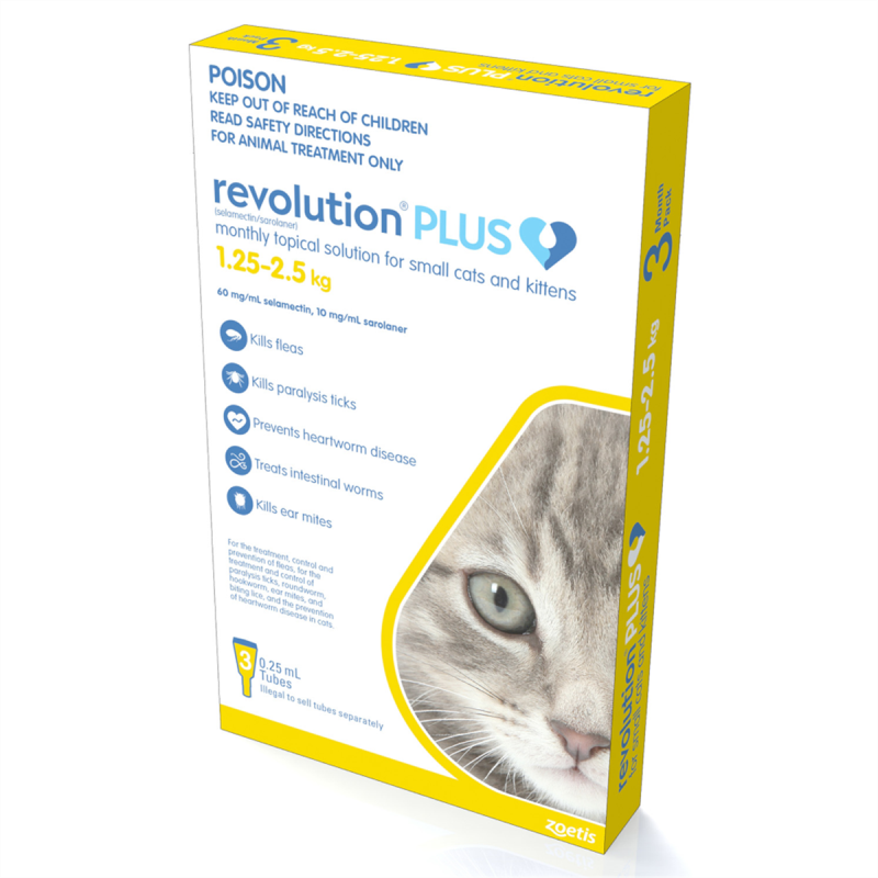 Revolution Plus for Kittens 3pk