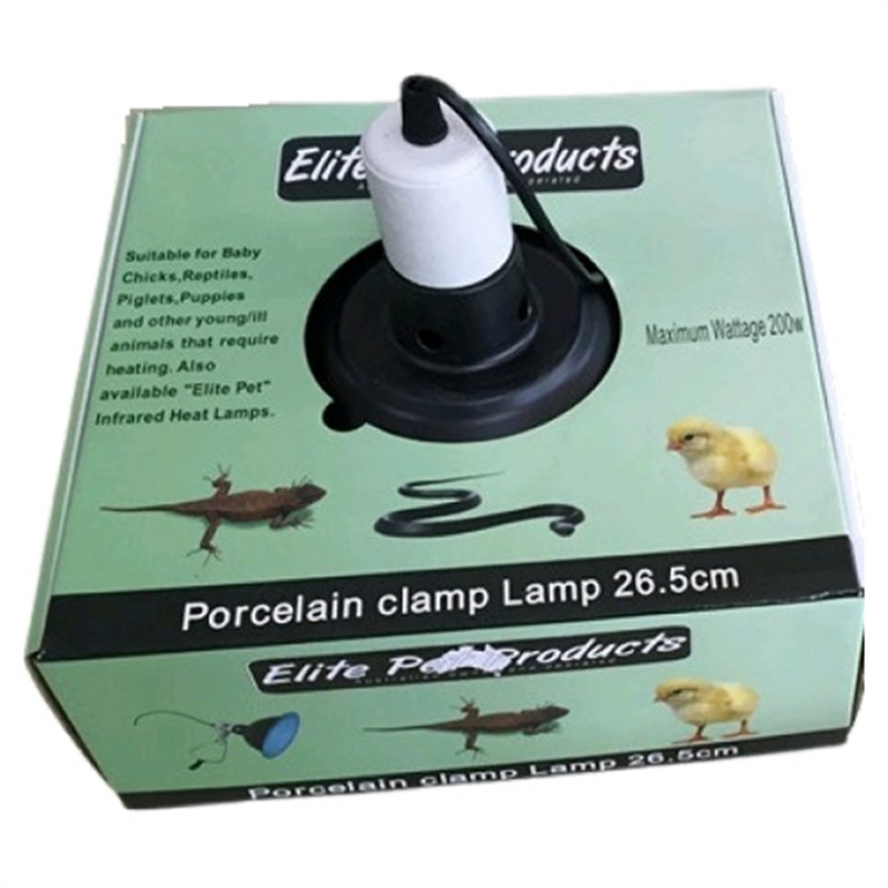 Elite Porcelain Heat Clamp Lamp