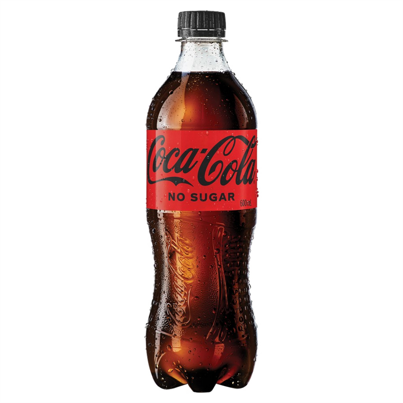 Coca-Cola Zero Sugar Bottle 600ml
