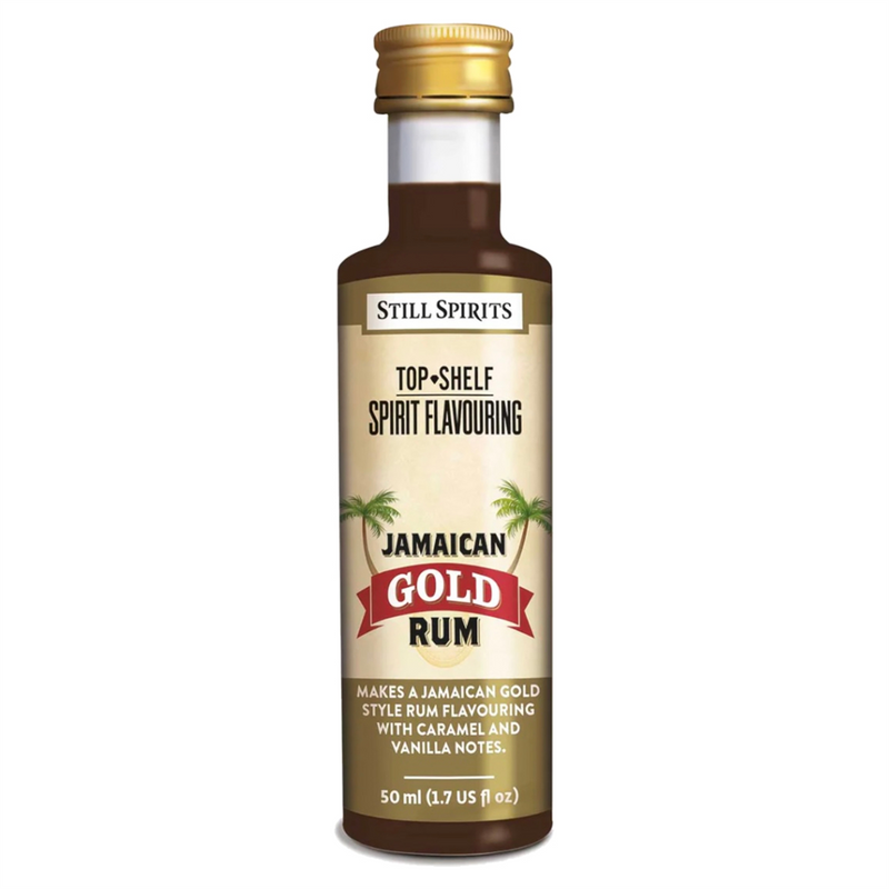 Still Spirits Top Shelf Jamaican Gold Rum Spirit Flavouring 50ml