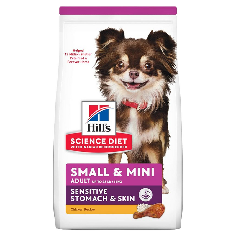 Hill's Small & Mini Sensitive Skin & Stomach Dog Food 1.8kg