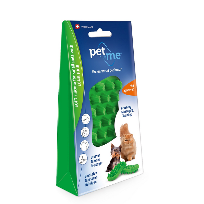 Pet+Me Pet Brush Soft Green