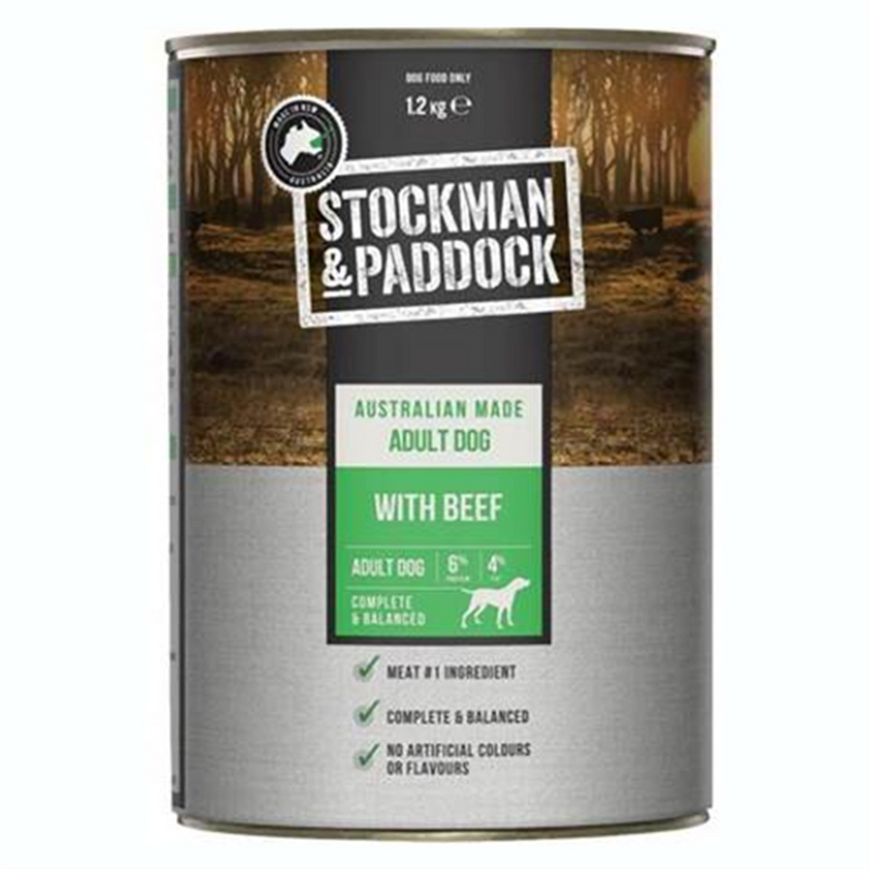 Stockman and Paddock Beef Loaf Dog Food