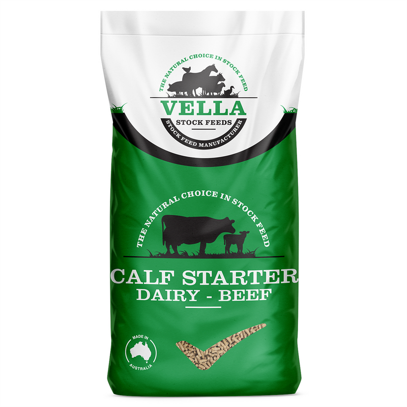 Vella Calf Starter Dairy Beef Pellets