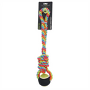 Scream Rope Tug w/Tennis Ball