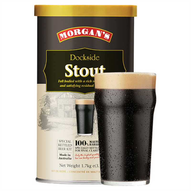 Morgan's Premium Dockside Stout Beer Kit 1.7kg