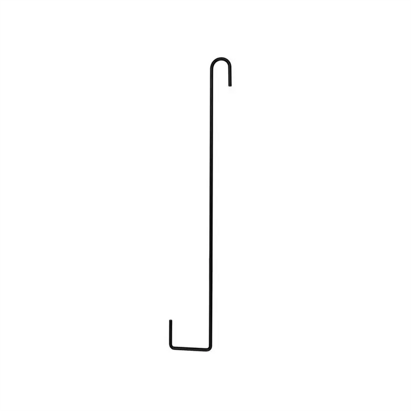 Gardman Pergola Hook Square, Black - 450mm 1pk