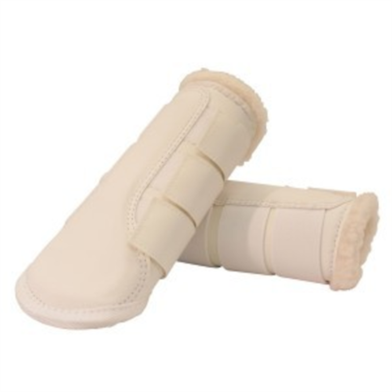 Equi-Guard Fleece Splint Boots White 2pk