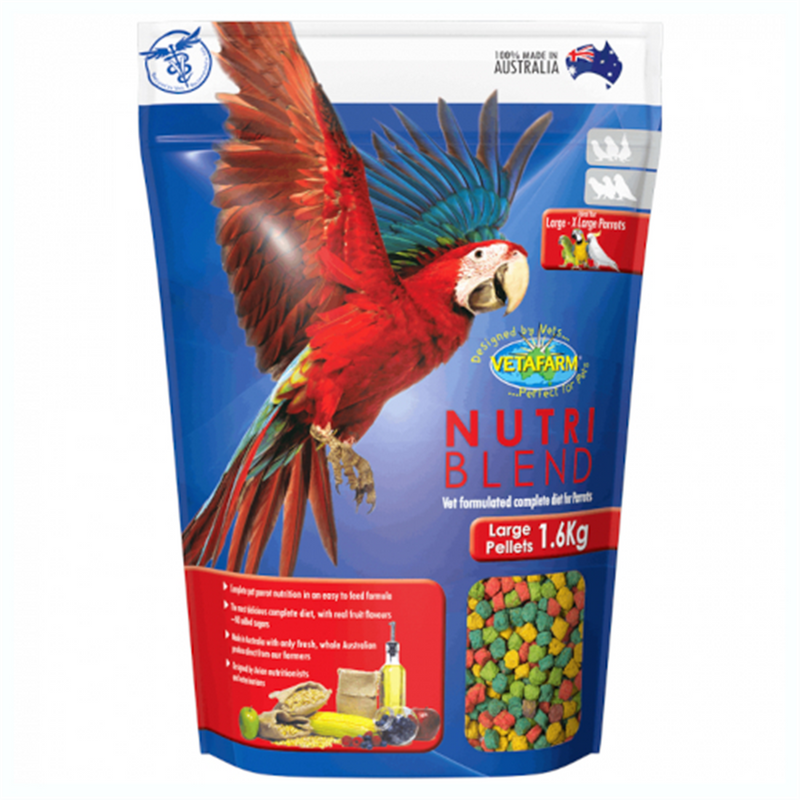 Vetafarm Nutriblend for Large Parrots 1.6kg