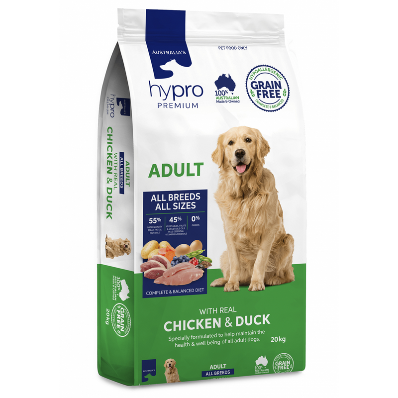 Hypro Premium Adult Chicken & Duck Dog Food