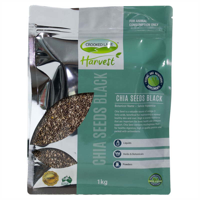 Crooked Lane Harvest Chia Seeds 1kg