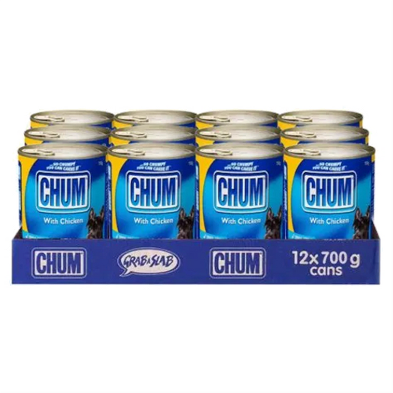 CHUM Chicken Dog Food 1.2kg 12pk