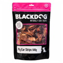 Blackdog Pig Ear Strip Dog Treats 500g