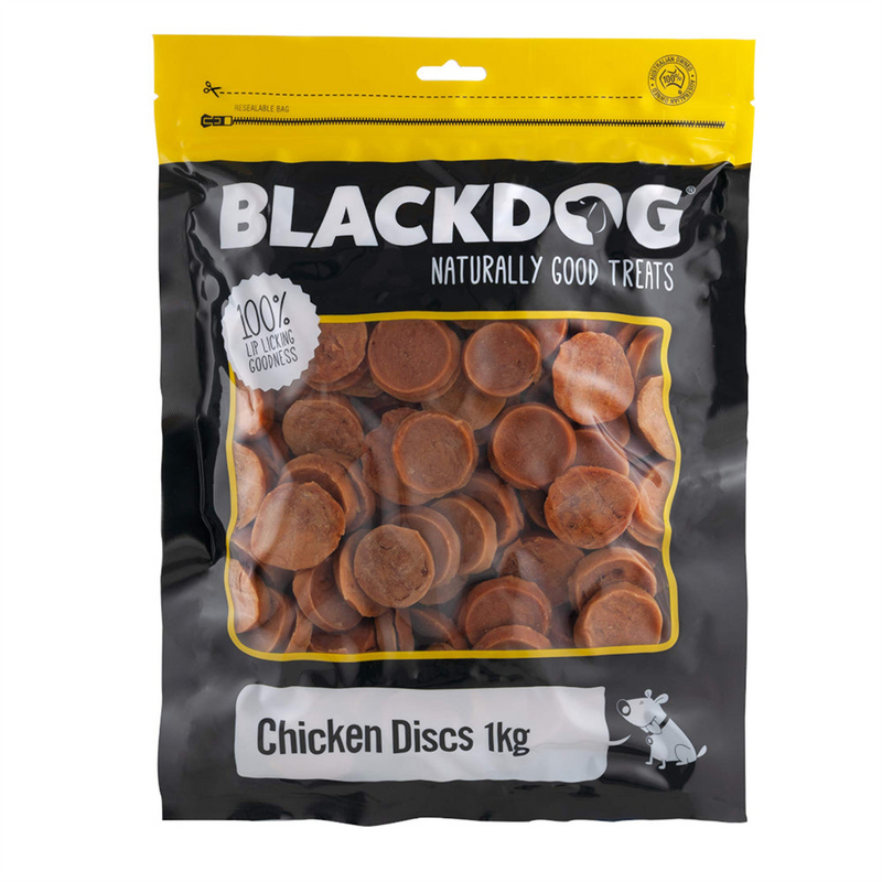 Blackdog Chicken Disc Dog Treats