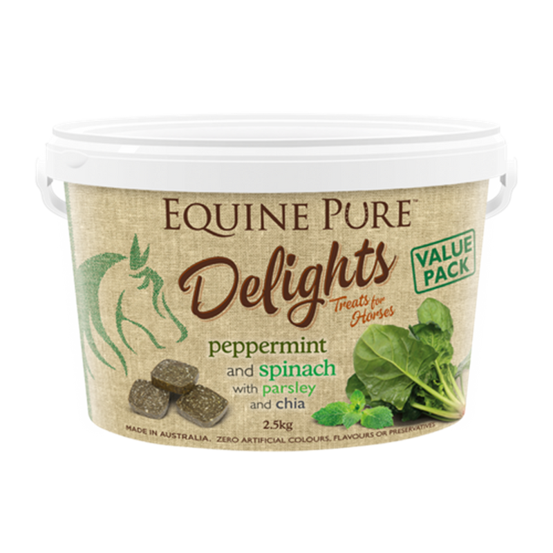 Equine Pure Delights Peppermint Spinach