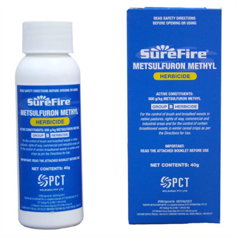 prosulfuron herbicide PCT SureFire Metsulfuron Methyl Herbicide