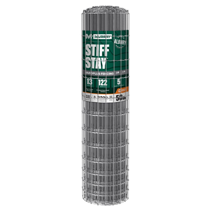 Murray StiffStay Yardplus Wire Mesh 13/122/5 50m