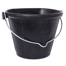 Red Gorilla Tyre Rubber Flat-Back Bucket 17L