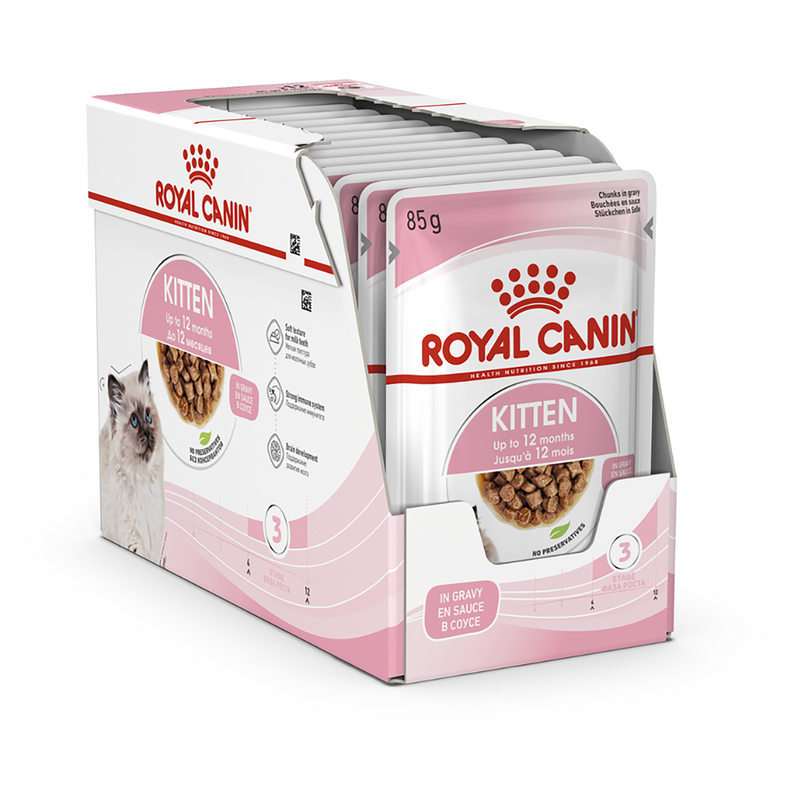 Royal Canin Gravy Kitten Food 85g