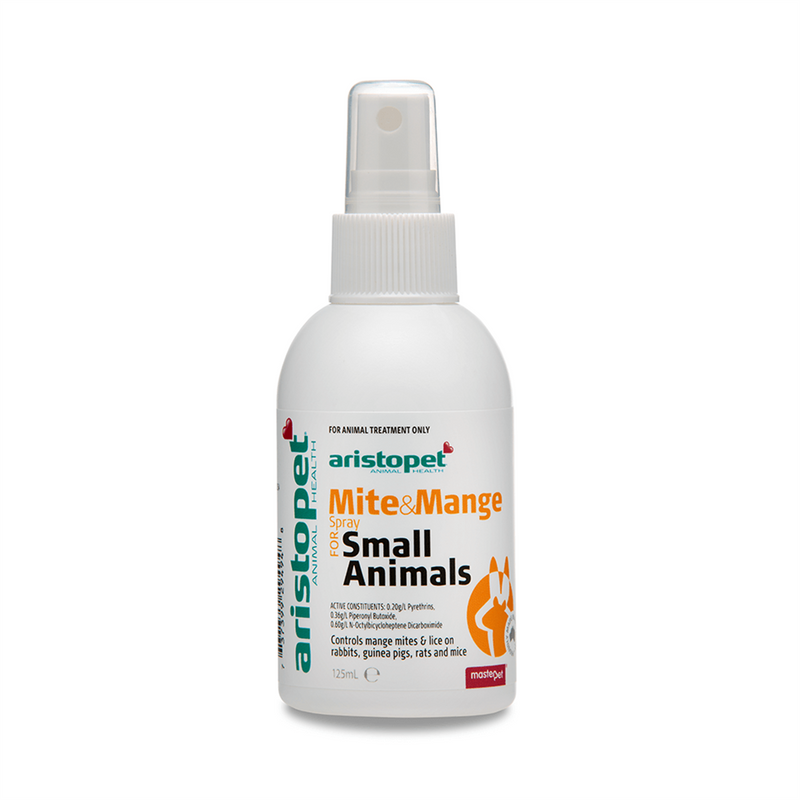 Aristopet Mite & Mange Spray for Small Pets