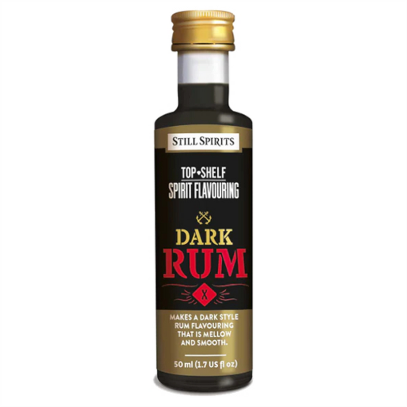 Still Spirits Top Shelf Dark Rum Spirit Flavouring 50ml