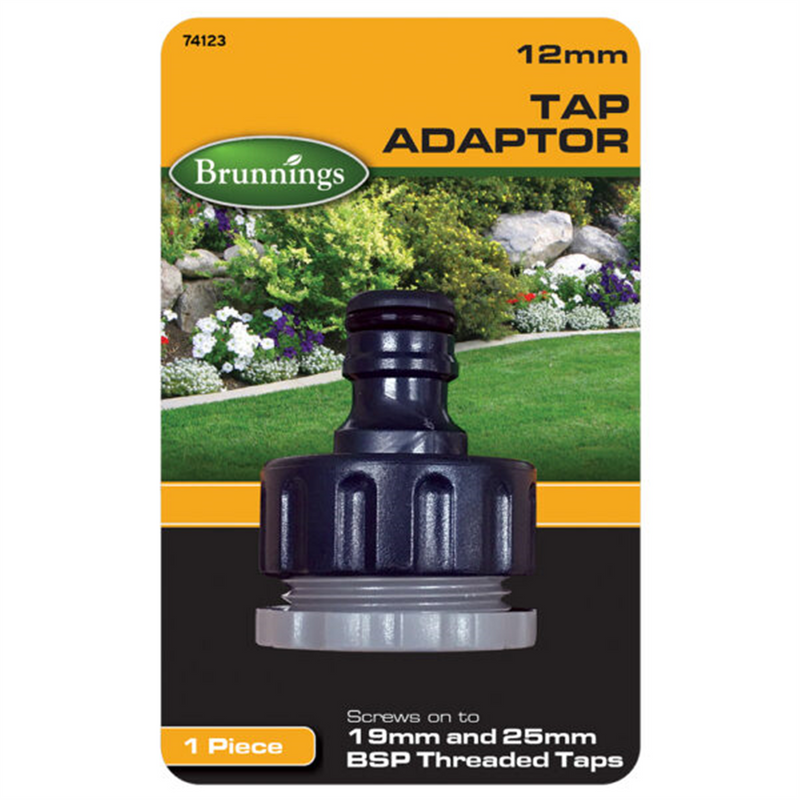 Brunnings Tap Adaptor For 12mm Hose
