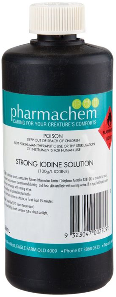 Pharmachem Strong Iodine Solution 10% 500ml