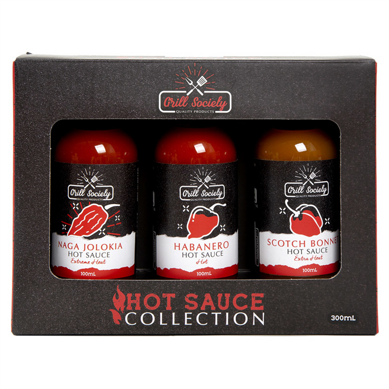 Grill Society Hot Sauce Collection 300ml 3pk