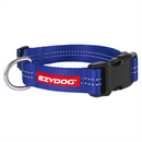 EzyDog Essential Adjustable Dog Collar Blue