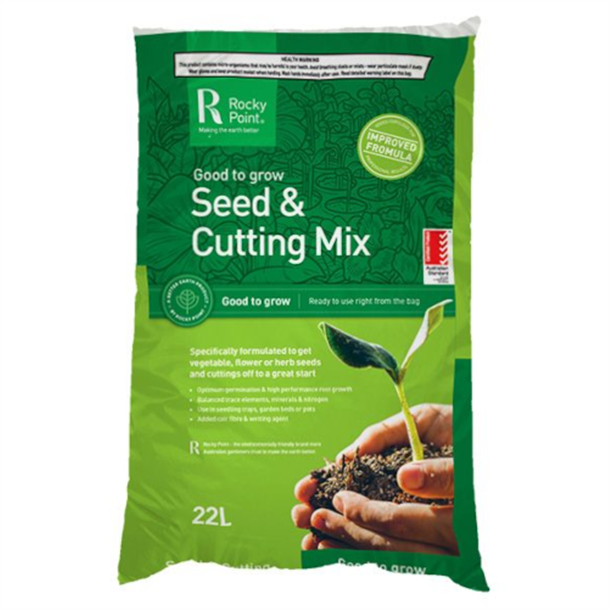 rocky point potting mix Rocky Point Seed & Cutting Mix 22L