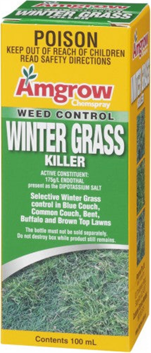 amgrow 250ml kleen lawn selective herbicide Amgrow Winter Grass Selective Herbicide