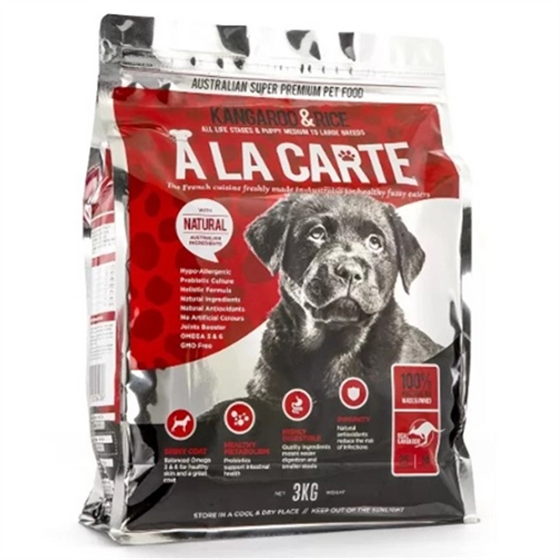 A La Carte Kangaroo & Rice All Stage Dog Food Red