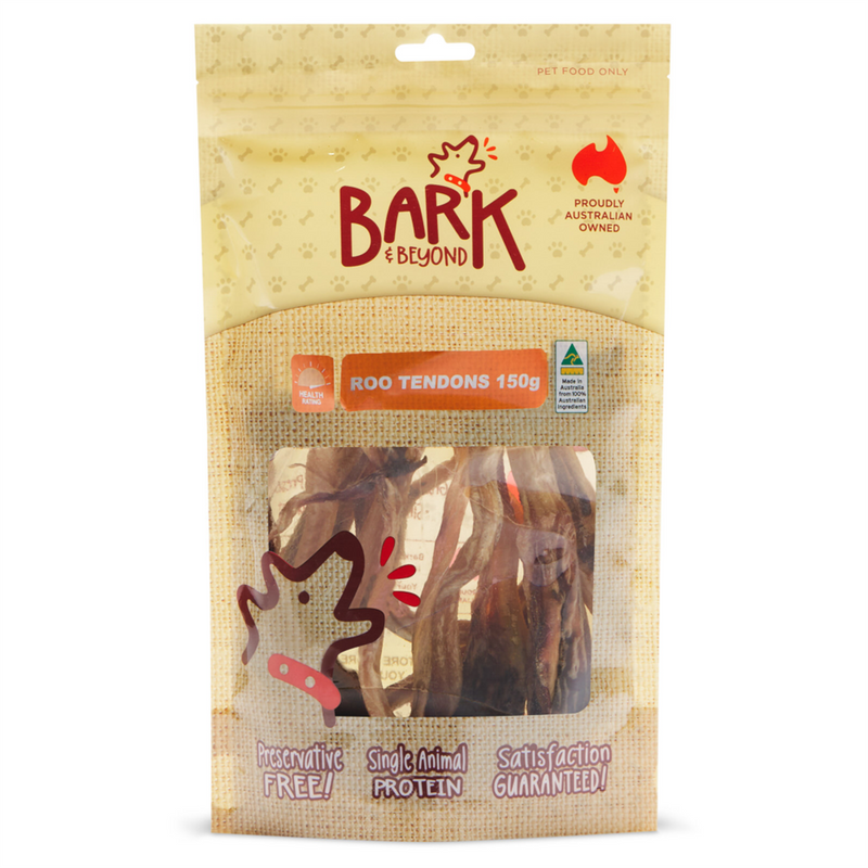 Bark & Beyond Roo Tendon Dog Treats