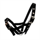 Webbed Cattle Halter Black - Raymonds Warehouse