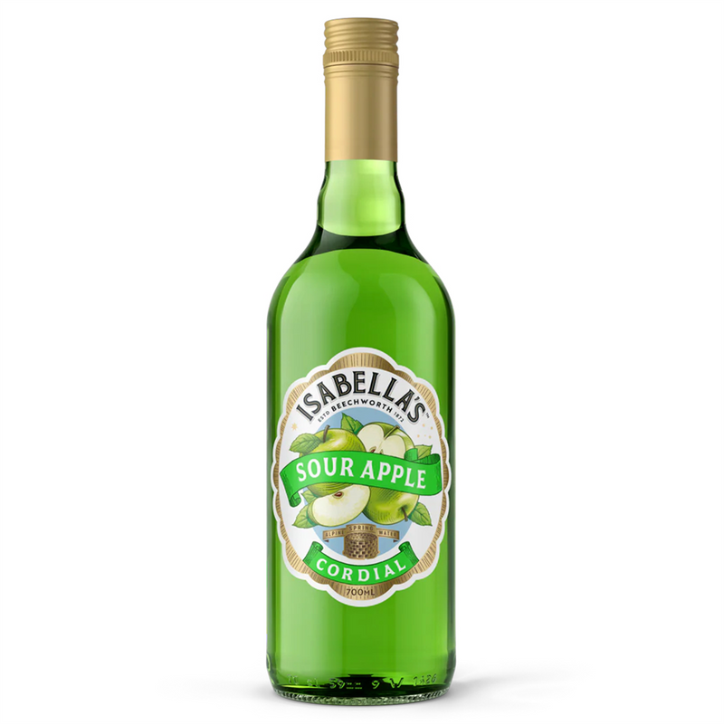 Isabella's Sour Apple Cordial 700ml