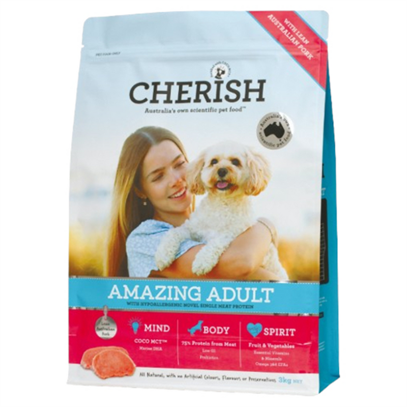 Cherish Amazing Adult Pork Dog Food