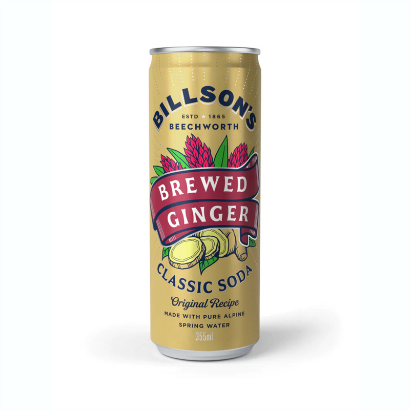 Billson's Brewed Ginger Classic Soda 355ml