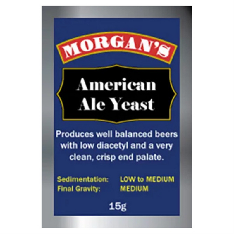 Morgan's American Ale Yeast 15g