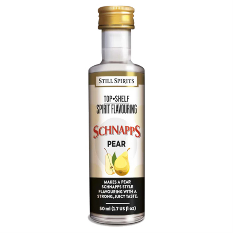 Still Spirits Top Shelf Pear Schnapps Spirit Flavouring 50ml