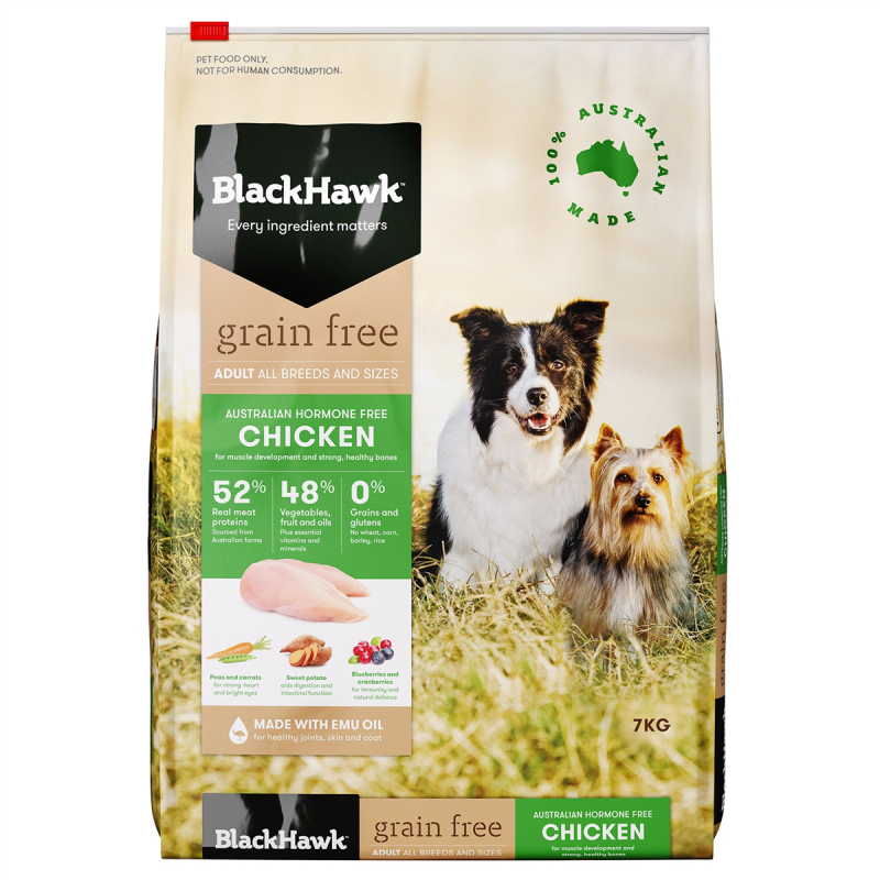 Black Hawk Grain Free Chicken Dog Food