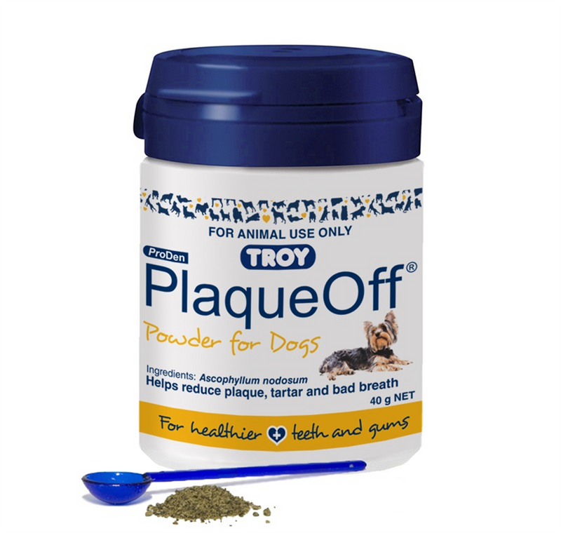 Troy PlaqueOff Powder for Dogs 40g