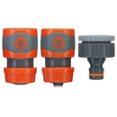 Pope 12mm 3pc Comfort Grip Hose Connector Set