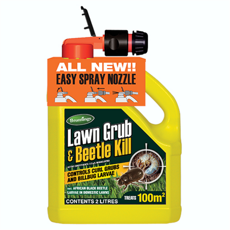 Brunnings Lawn Grub And Beetle Kill Hose On