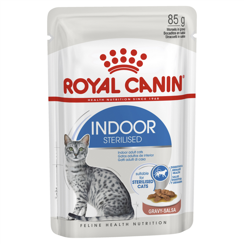 Royal Canin Indoor Gravy Cat Food 85g